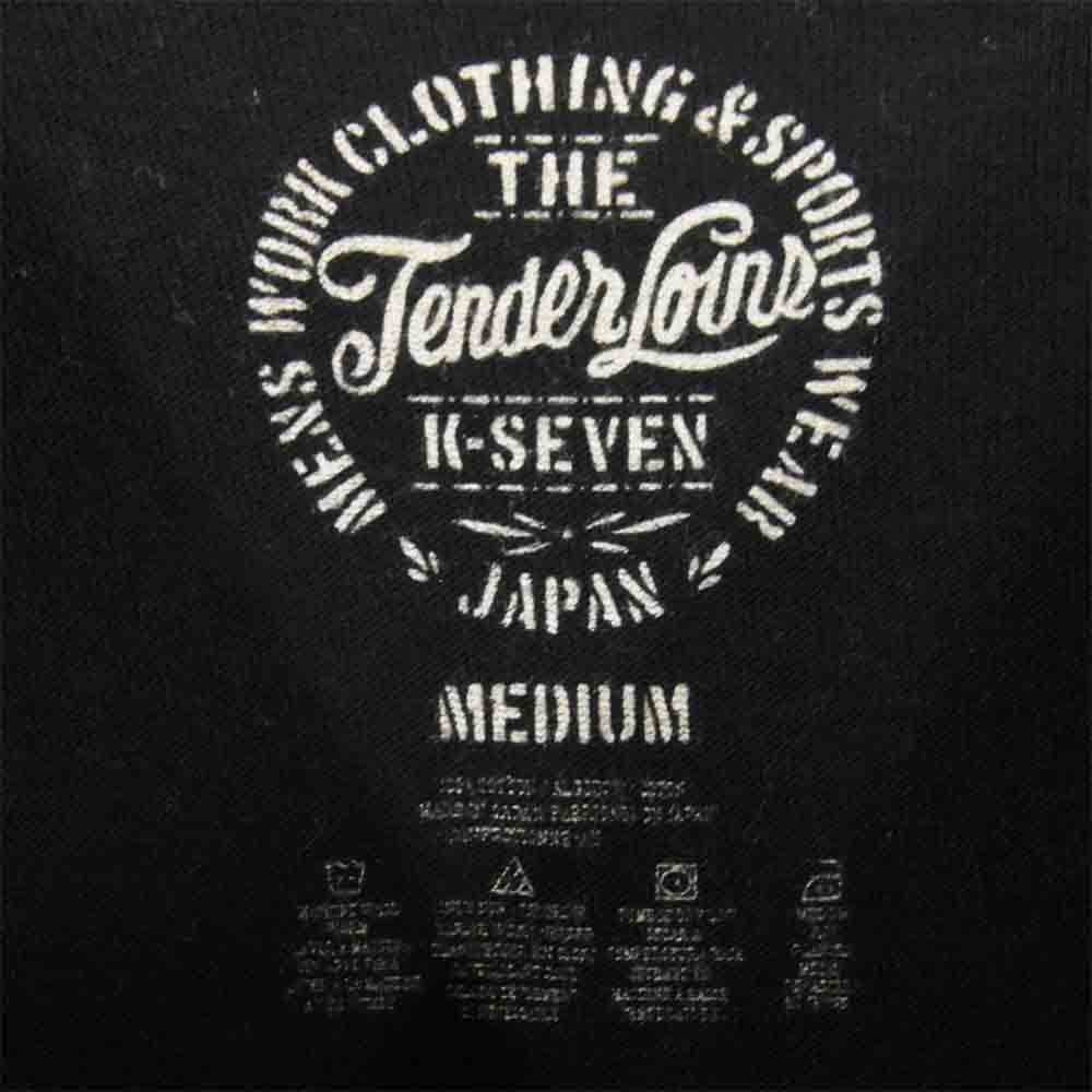 TENDERLOIN テンダーロイン 11SS  T-TEE 1 RIDE TO LIVE Tシャツ ブラック系 M【中古】