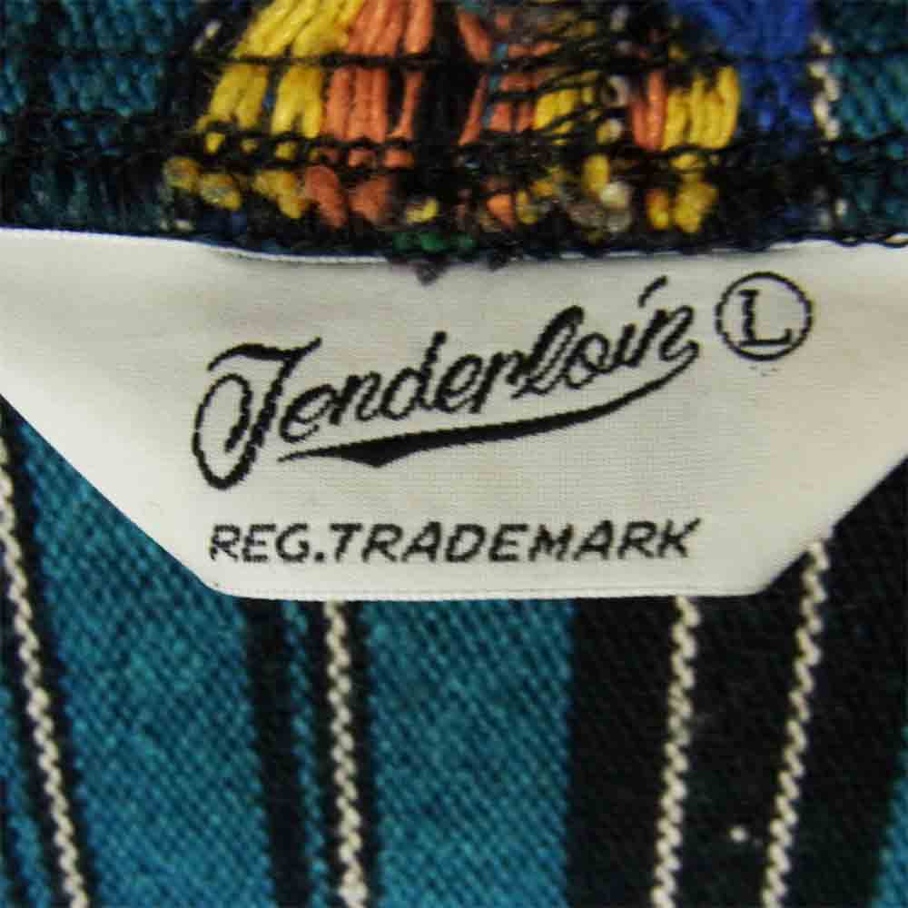 TENDERLOIN テンダーロイン T-GTM PARKA グアテマラ ブルー系 L【中古】