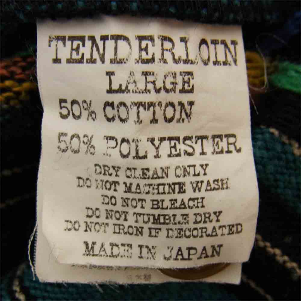 TENDERLOIN テンダーロイン T-GTM PARKA グアテマラ ブルー系 L【中古】