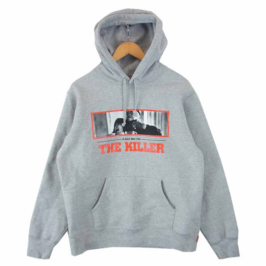 Supreme シュプリーム 18AW ザ キラー The Killer Hooded Sweatshirt グレー系 Medium【中古】