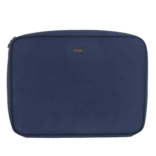 TUMI トゥミ 26112NVS Executive Organizer エクゼクティヴ オーガナイザー クラッチバッグ ネイビー系【中古】