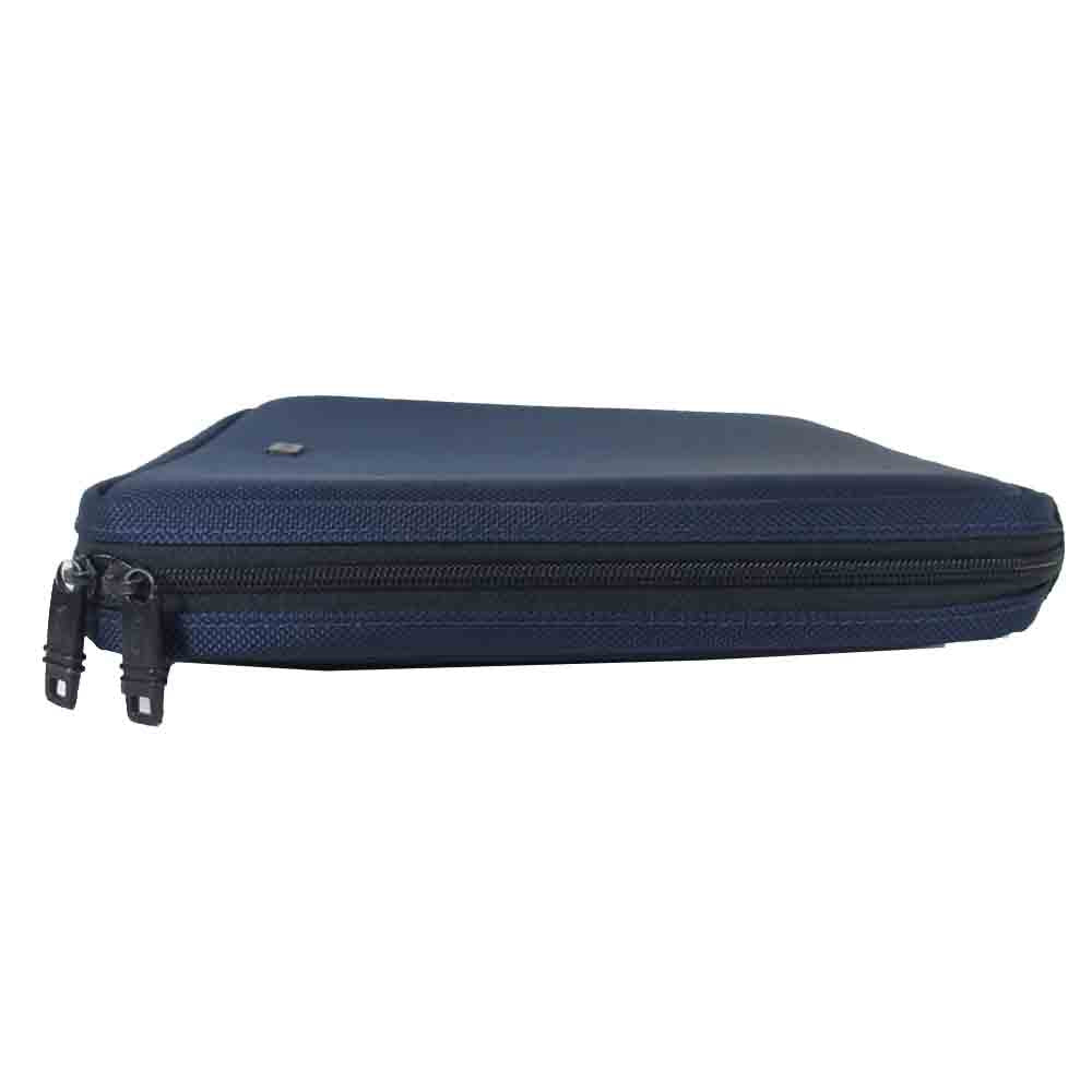TUMI トゥミ 26112NVS Executive Organizer エクゼクティヴ オーガナイザー クラッチバッグ ネイビー系【中古】