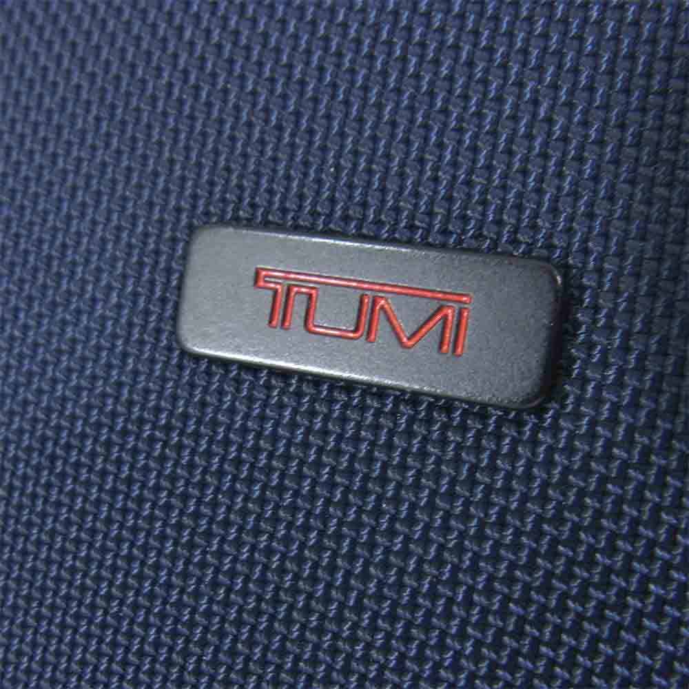 TUMI トゥミ 26112NVS Executive Organizer エクゼクティヴ オーガナイザー クラッチバッグ ネイビー系【中古】