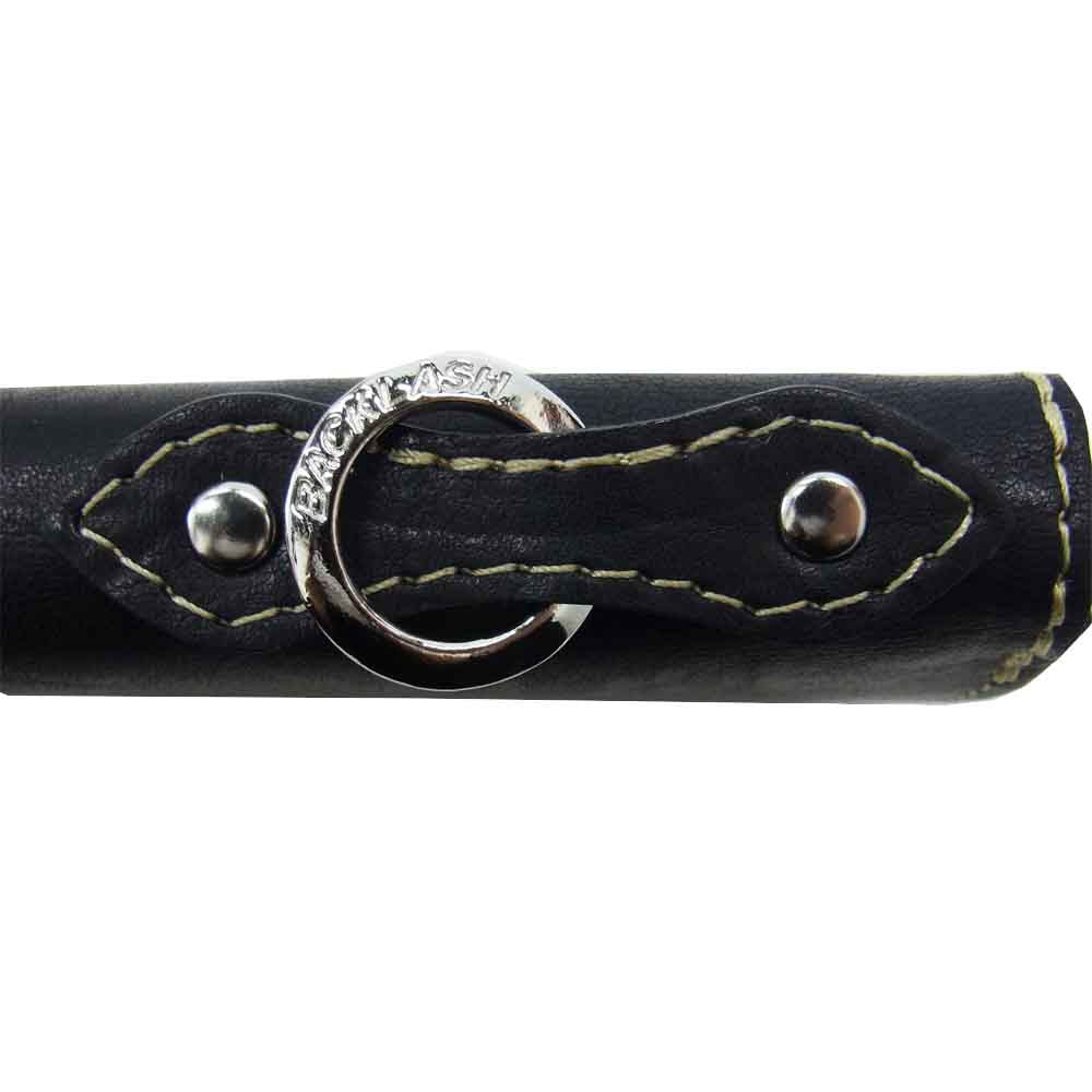 ISAMUKATAYAMA BACKLASH イサムカタヤマバックラッシュ 807-01 イサムカタヤマ ISAMUKATAYAMA イタリアンダブルショルダー ラウンド ジップ ミニ ウォレット ブラック系 FREE【新古品】【未使用】【中古】