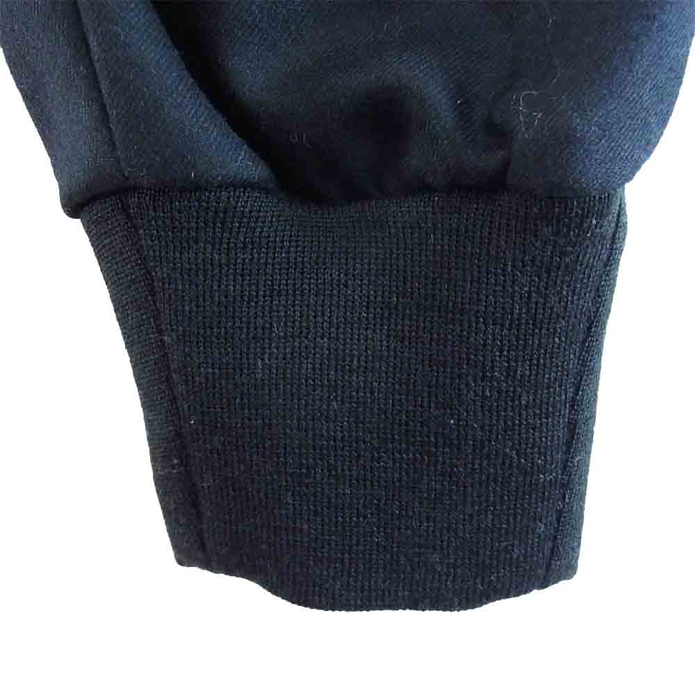 THE VIRIDI-ANNE ザ ヴィリジアン VI-3266-04 ウールコンビネーション 裾リブ パンツ ブラック系 2【新古品】【未使用】【中古】