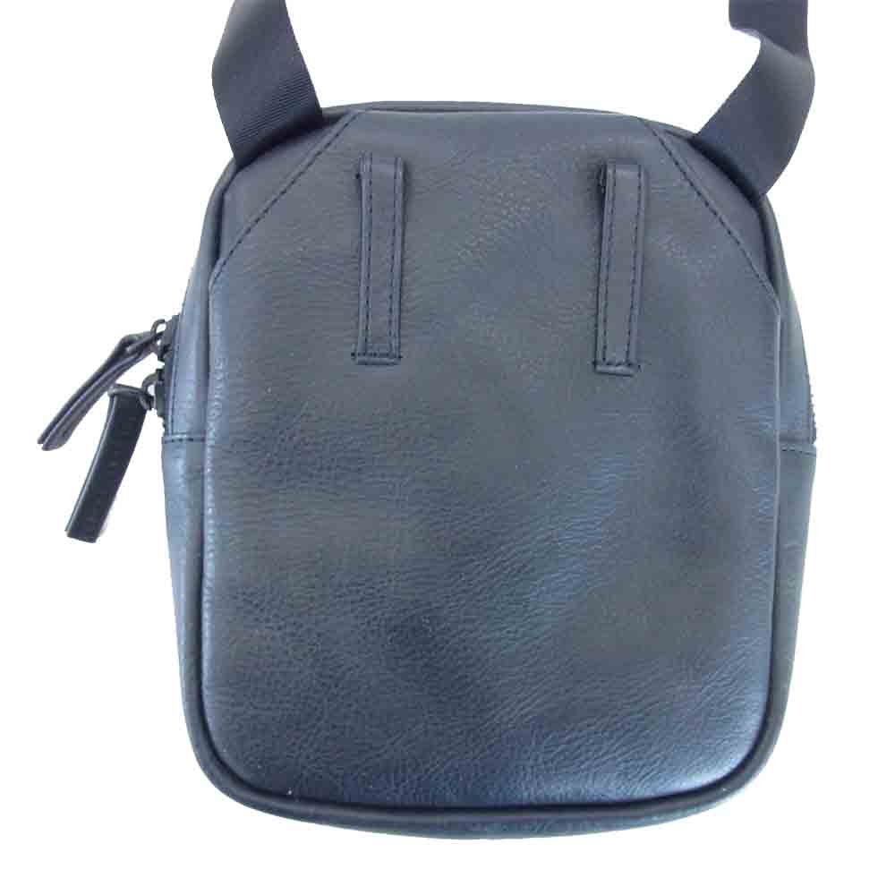 Yohji Yamamoto ヨウジヤマモト NH-151-767-1A2 B キップヌメオイル ショルダー ポーチ バッグ ブラック系【新古品】【未使用】【中古】