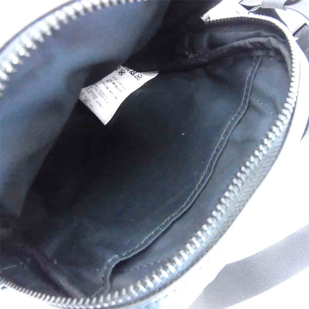 Yohji Yamamoto ヨウジヤマモト NH-151-767-1A2 B キップヌメオイル ショルダー ポーチ バッグ ブラック系【新古品】【未使用】【中古】