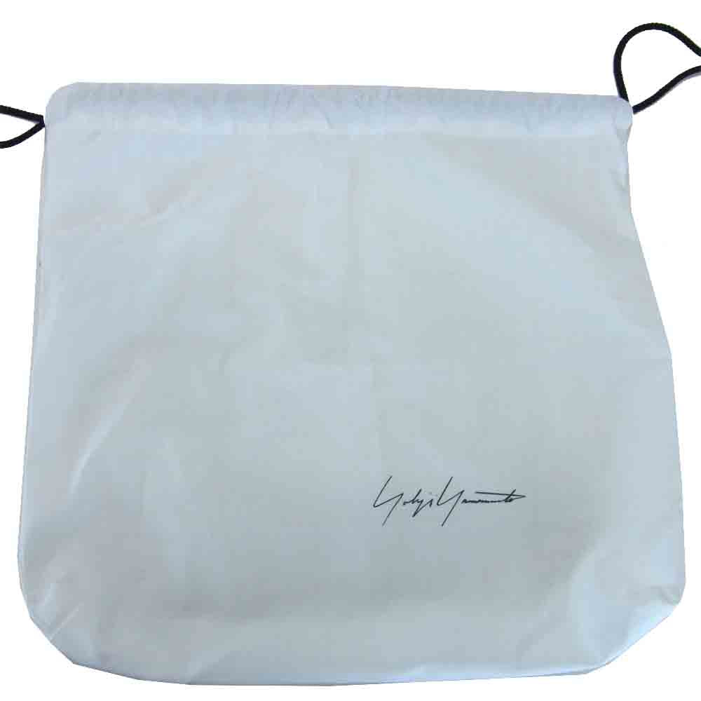 Yohji Yamamoto ヨウジヤマモト NH-151-767-1A2 B キップヌメオイル ショルダー ポーチ バッグ ブラック系【新古品】【未使用】【中古】