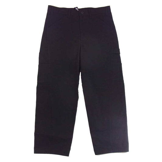 Yohji Yamamoto ヨウジヤマモト GR-P05-006-2 GroundY グランドワイ Cotton Canvas Slim Painter Pants パンツ ブラック系 3【新古品】【未使用】【中古】