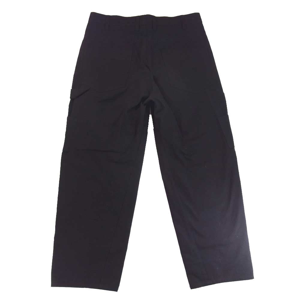 Yohji Yamamoto ヨウジヤマモト GR-P05-006-2 GroundY グランドワイ Cotton Canvas Slim Painter Pants パンツ ブラック系 3【新古品】【未使用】【中古】