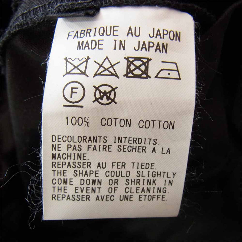 Yohji Yamamoto ヨウジヤマモト GR-P04-006-2 GroundY グランドワイ 79A Cotton Canvas Back Tape Army Pants パンツ ブラック系 3【新古品】【未使用】【中古】