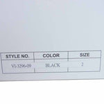 THE VIRIDI-ANNE ザ ヴィリジアン VI-3296-09 レースアップ スニーカー ブラック系 2【極上美品】【中古】