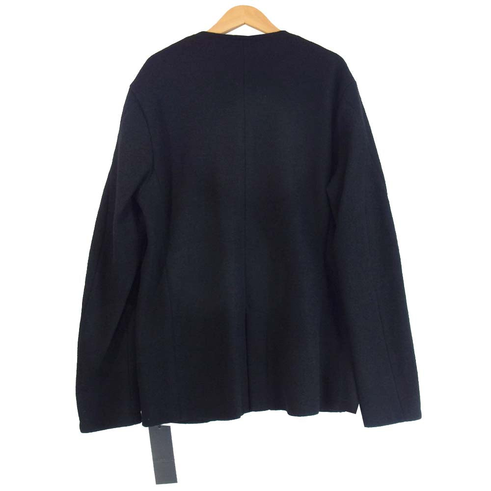 THE VIRIDI-ANNE ザ ヴィリジアン VI-3257-06 縮絨ウール リバーシブル ジャケット ブラック系 3【新古品】【未使用】【中古】