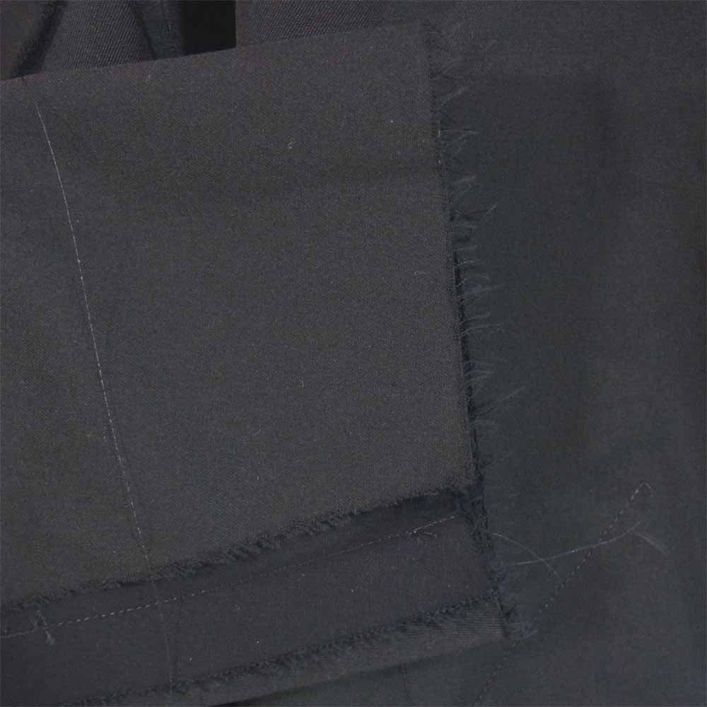 Yohji Yamamoto ヨウジヤマモト HR-J60-100-2 POUR HOMME プールオム GABARDINE 3BUTTON LONG JACKET ジャケット ブラック系 3【新古品】【未使用】【中古】