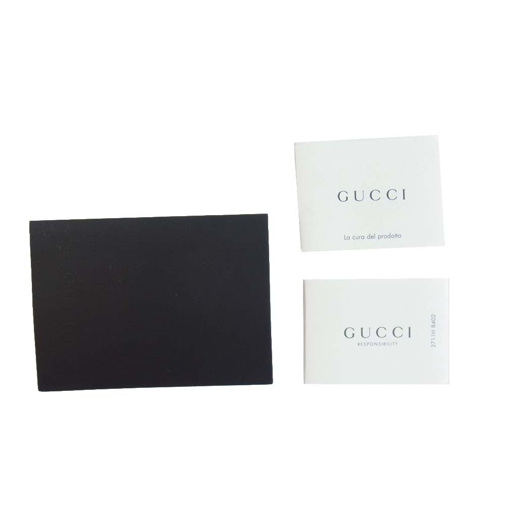 GUCCI グッチ 570661 ズゥミ ストロベリー イチゴ ラウンドファスナー ウォレット 長財布 オフホワイト系【中古】