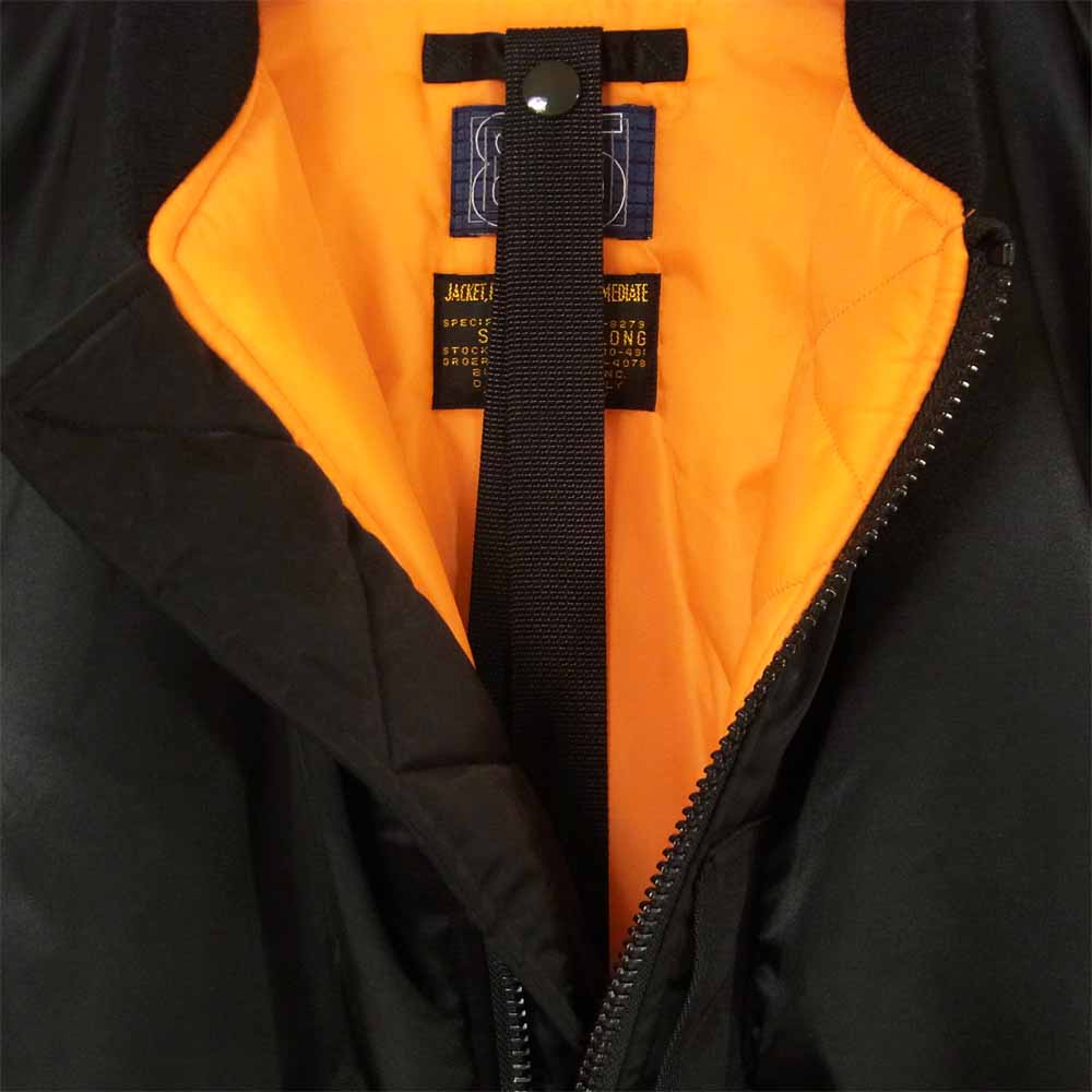 PORTER ポーター 390-92151 バズリクソンズ Buzz Rickson's MA-1 & WALLET フライトジャケット ブラック系 36【美品】【中古】