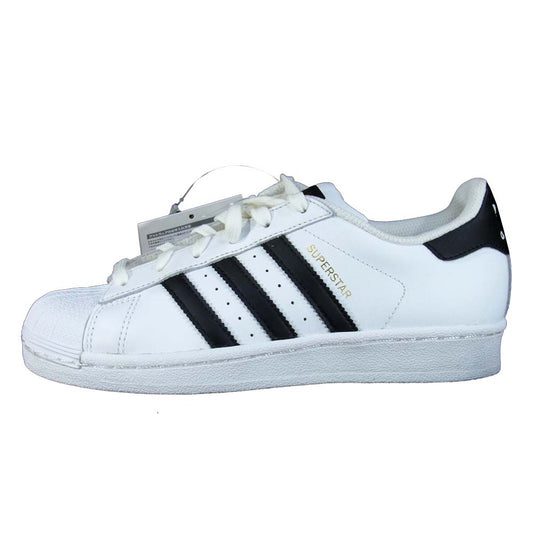 adidas アディダス C77124 SUPERSTAR スーパースター ローカット スニーカー 白×黒系 US5【新古品】【未使用】【中古】