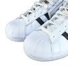 adidas アディダス C77124 SUPERSTAR スーパースター ローカット スニーカー 白×黒系 US5【新古品】【未使用】【中古】