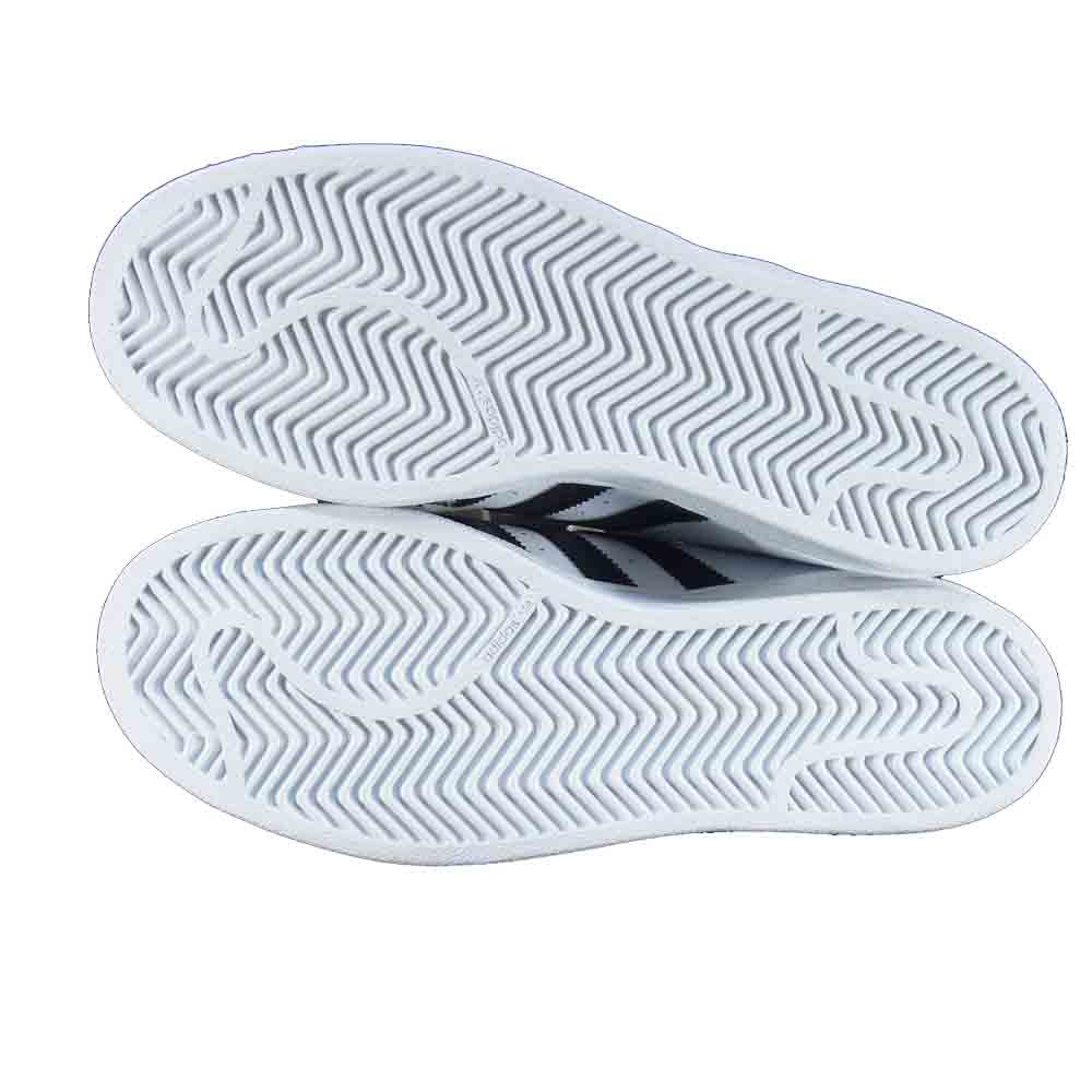adidas アディダス C77124 SUPERSTAR スーパースター ローカット スニーカー 白×黒系 US5【新古品】【未使用】【中古】