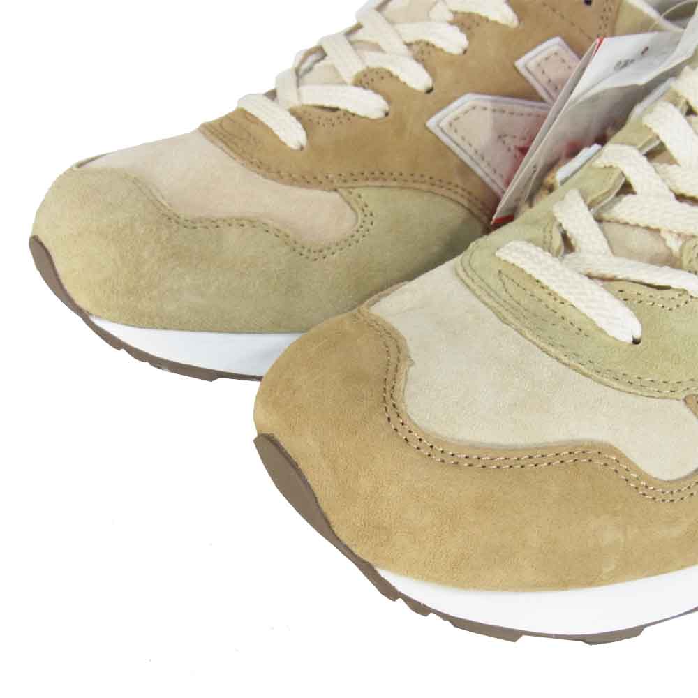 NEW BALANCE ニューバランス CM1400BB BEAMS別注40th記念 スエード ローカット スニーカー ベージュ系 27cm【新古品】【未使用】【中古】