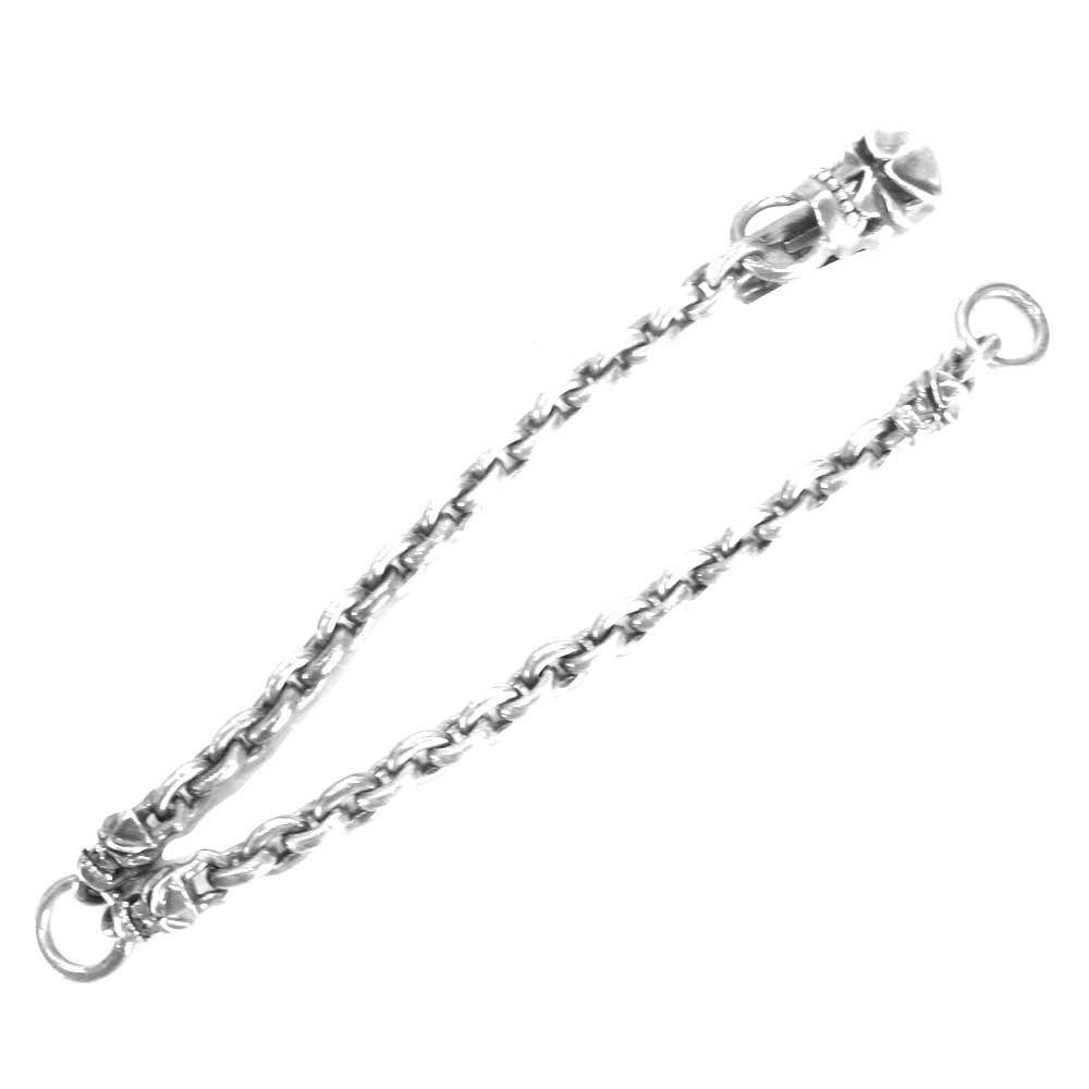STARLIN GEAR スターリンギア ギャランティカード付属 3kamikaze wallet chain カミカゼ キーパー ベーシック リンク シルバー系【中古】