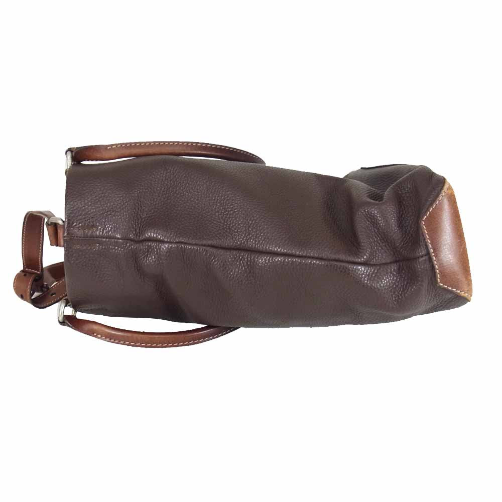 Daniel & Bob ダニエルアンドボブ 2WAY レザー ビジネス バッグ ブラウン系【中古】