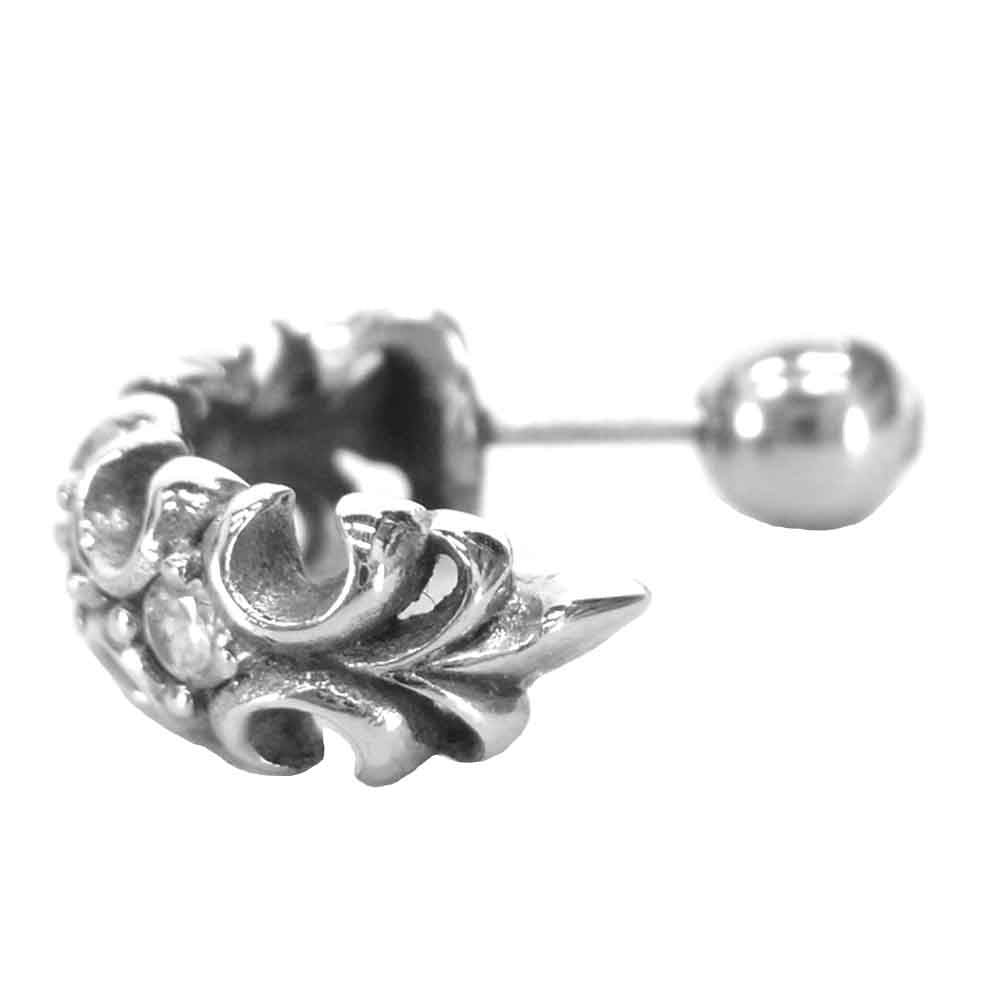 ZOCALO ソカロ ジルコニア リング ピアス シルバー系 表記無し【中古】