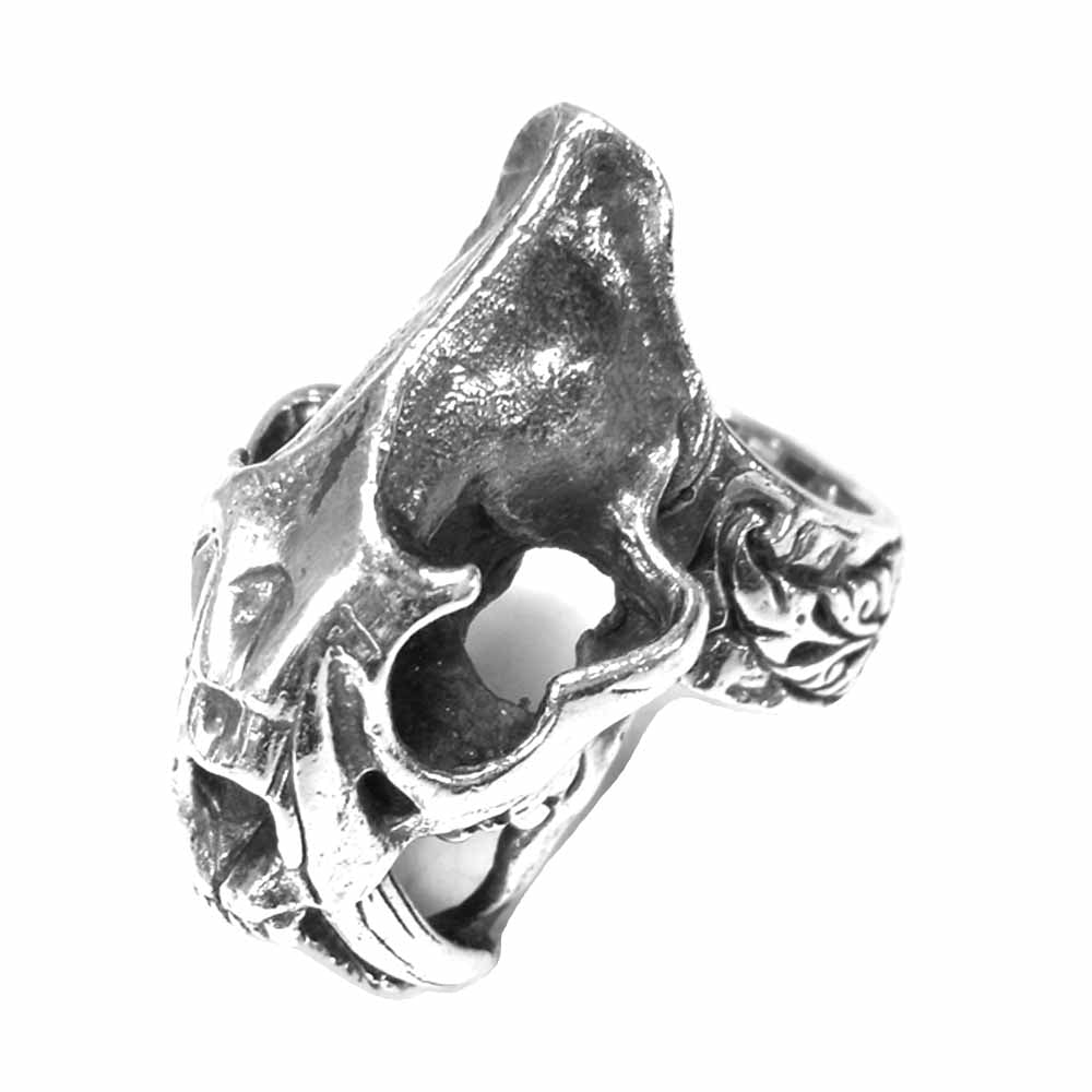 ZOCALO ソカロ サーベルタイガー リング シルバー系 9号程度【中古】