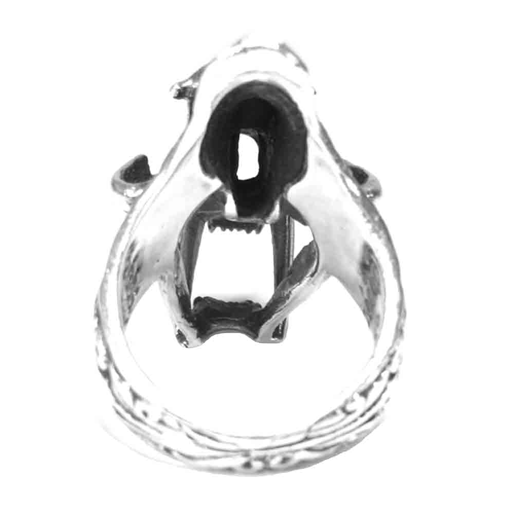 ZOCALO ソカロ サーベルタイガー リング シルバー系 9号程度【中古】