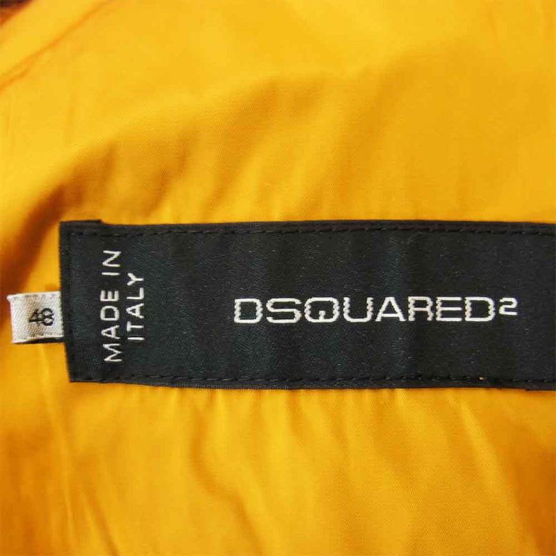 DSQUARED2 ディースクエアード S74BN0402 3B ジャケット イエロー系 48【中古】