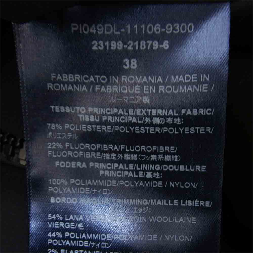 Herno ヘルノ PI049DL Laminar ラミナー GORE WINDSTOPPER ゴアウィンド ストッパー ダウン ジャケット ブラック系 38【中古】