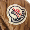 MONCLER モンクレール LAZARE レザー ムートンボア ダウン ジャケット ブラウン系 2【中古】