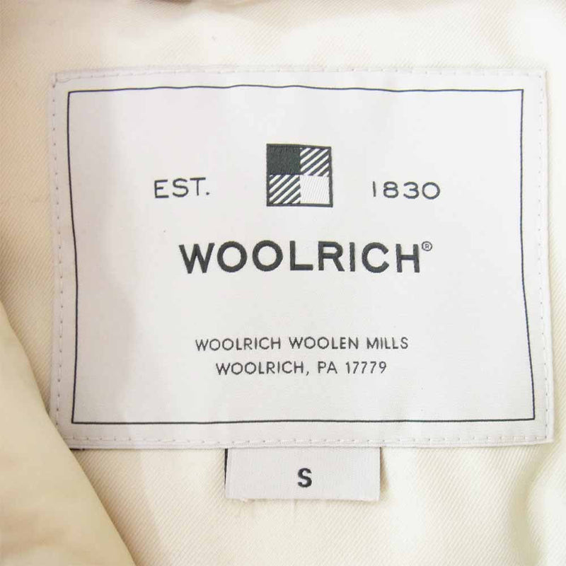 WOOLRICH ウールリッチ WWOU0357 ダウン ジャケット ホワイト系 S【極上美品】【中古】