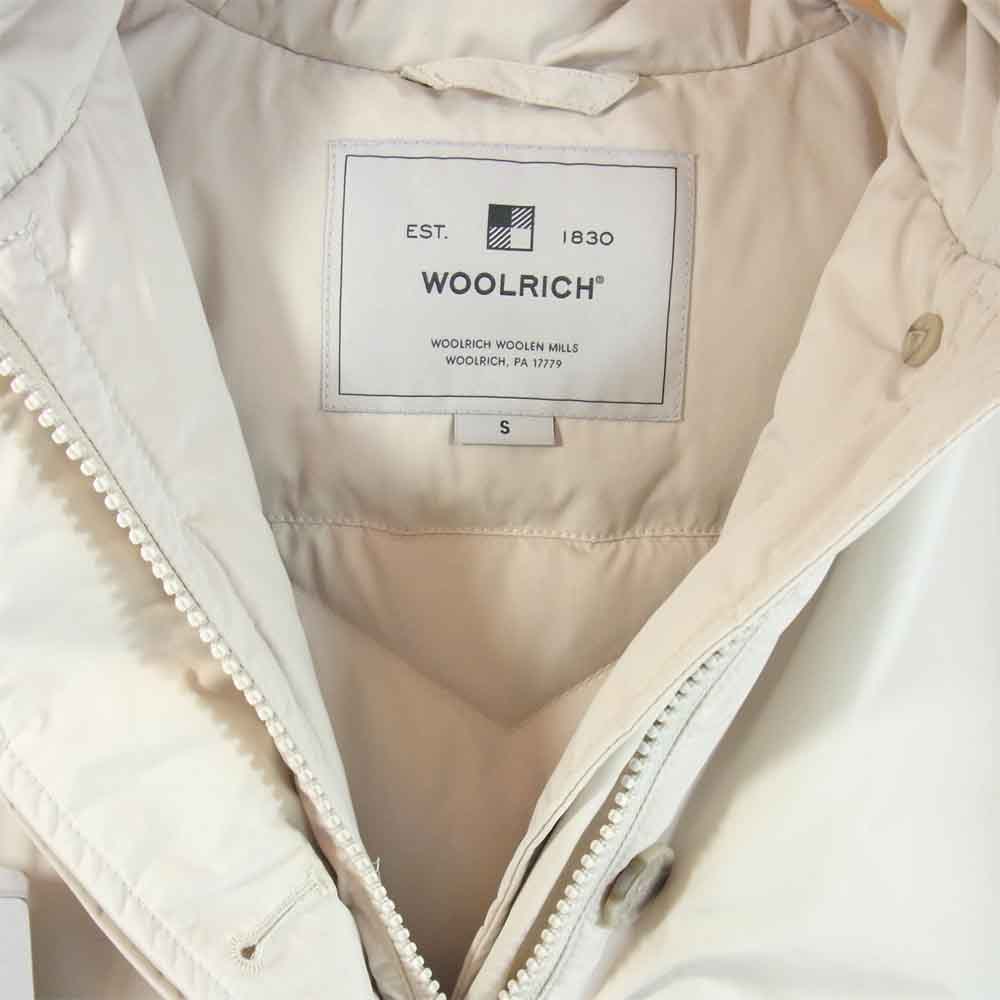 WOOLRICH ウールリッチ WWCPS2834 LUXURY ARCTIC PARKA ラグジュアリー アークティック パーカー ダウン コート ホワイト系 S【極上美品】【中古】