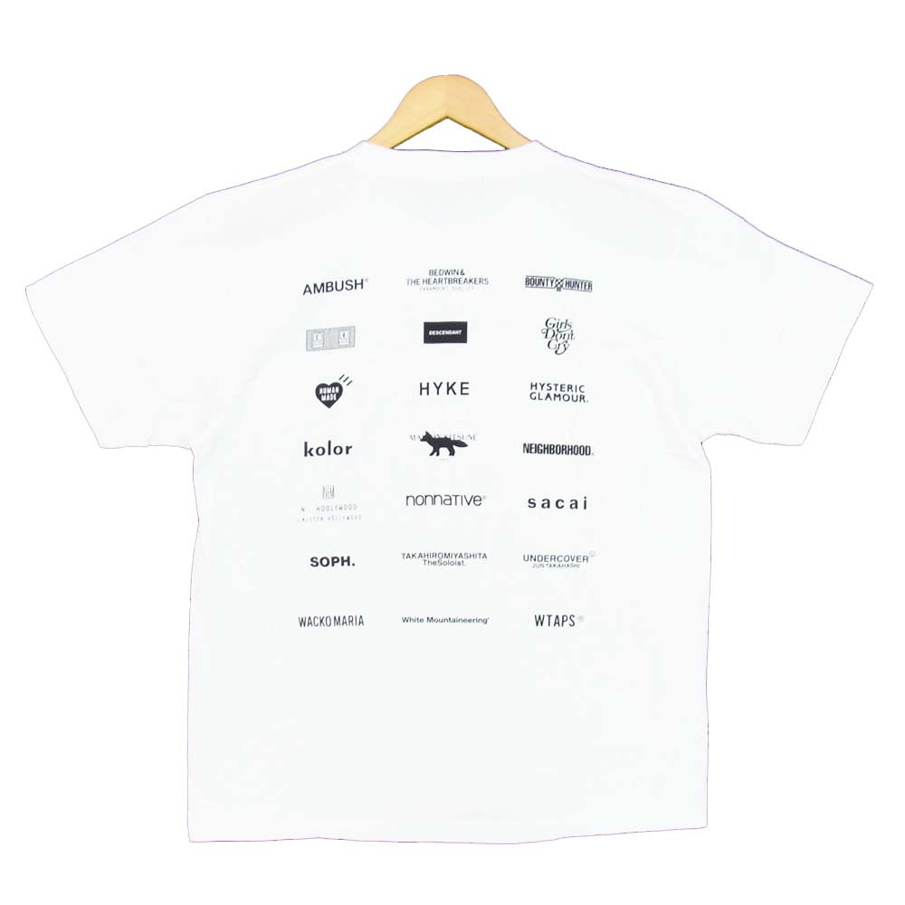 HUMAN MADE ヒューマンメイド xx19te007wh3 JAPANESE SOLIDARITY WITH BLACK LIVES MATTER T ジャパニーズ ソリダリティー ウィズ ブラック ライブズ マター Tシャツ ホワイト系 L【新古品】【未使用】【中古】