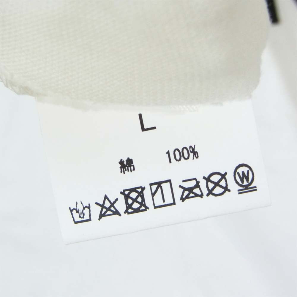 HUMAN MADE ヒューマンメイド xx19te007wh3 JAPANESE SOLIDARITY WITH BLACK LIVES MATTER T ジャパニーズ ソリダリティー ウィズ ブラック ライブズ マター Tシャツ ホワイト系 L【新古品】【未使用】【中古】