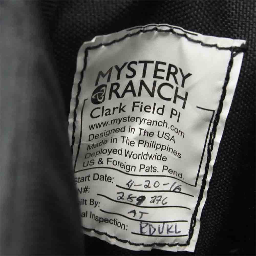 MYSTERY RANCH ミステリーランチ Flip Top Box フリップ トップ ボックス ブラック系 表記無し【中古】