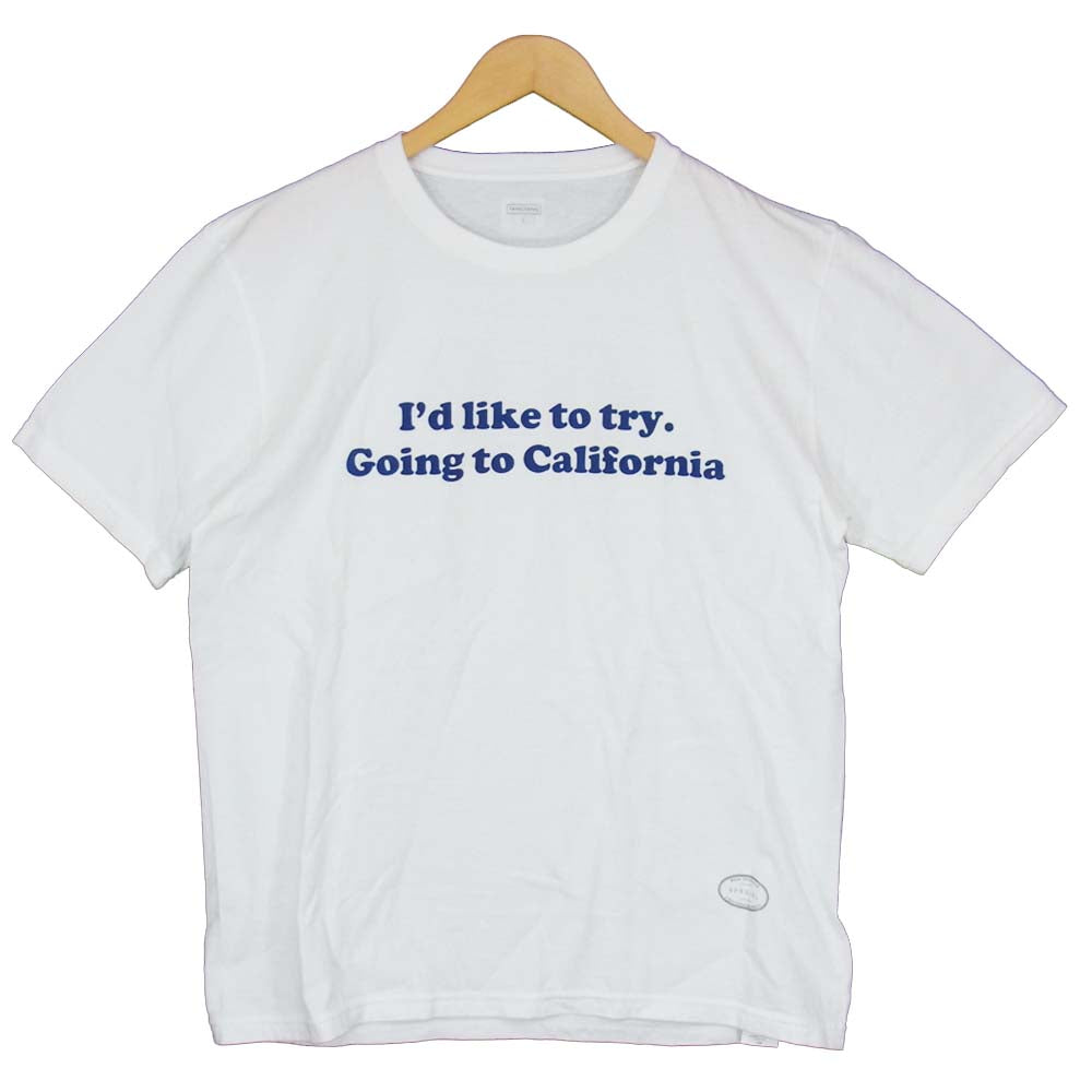 タンタン ロンハーマン Ron Herman 別注 プリント Tシャツ ホワイト系 L【中古】