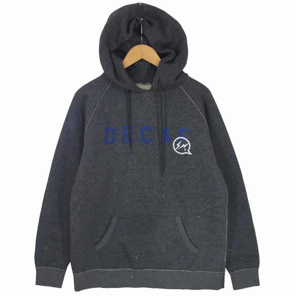 デニムバイバンキッシュアンドフラグメント Decaf Pullover Hooded Parker プルオーバー フーデッド パーカー グレー系 L【中古】