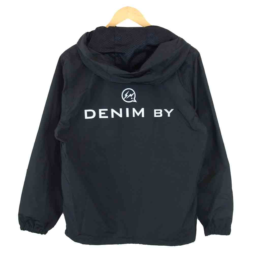 デニムバイバンキッシュアンドフラグメント VFJ1032 hooded zip up blouson フーデッド ジップアップ ブルゾン ブラック系 L【新古品】【未使用】【中古】