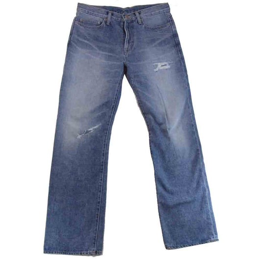 RATS ラッツ 15'RD-0505 CRASH DENIM PANTS クラッシュ デニム パンツ インディゴブルー系 M【中古】