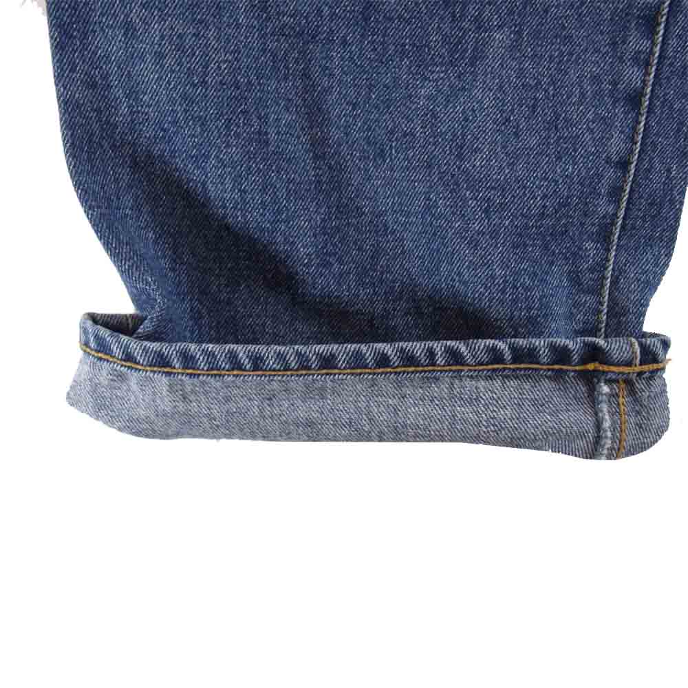 RATS ラッツ 15'RD-0505 CRASH DENIM PANTS クラッシュ デニム パンツ インディゴブルー系 M【中古】