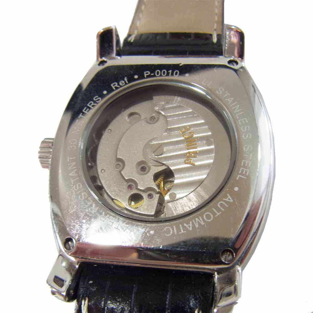 プリンス P-0010 自動巻き デイト ブラック系【中古】