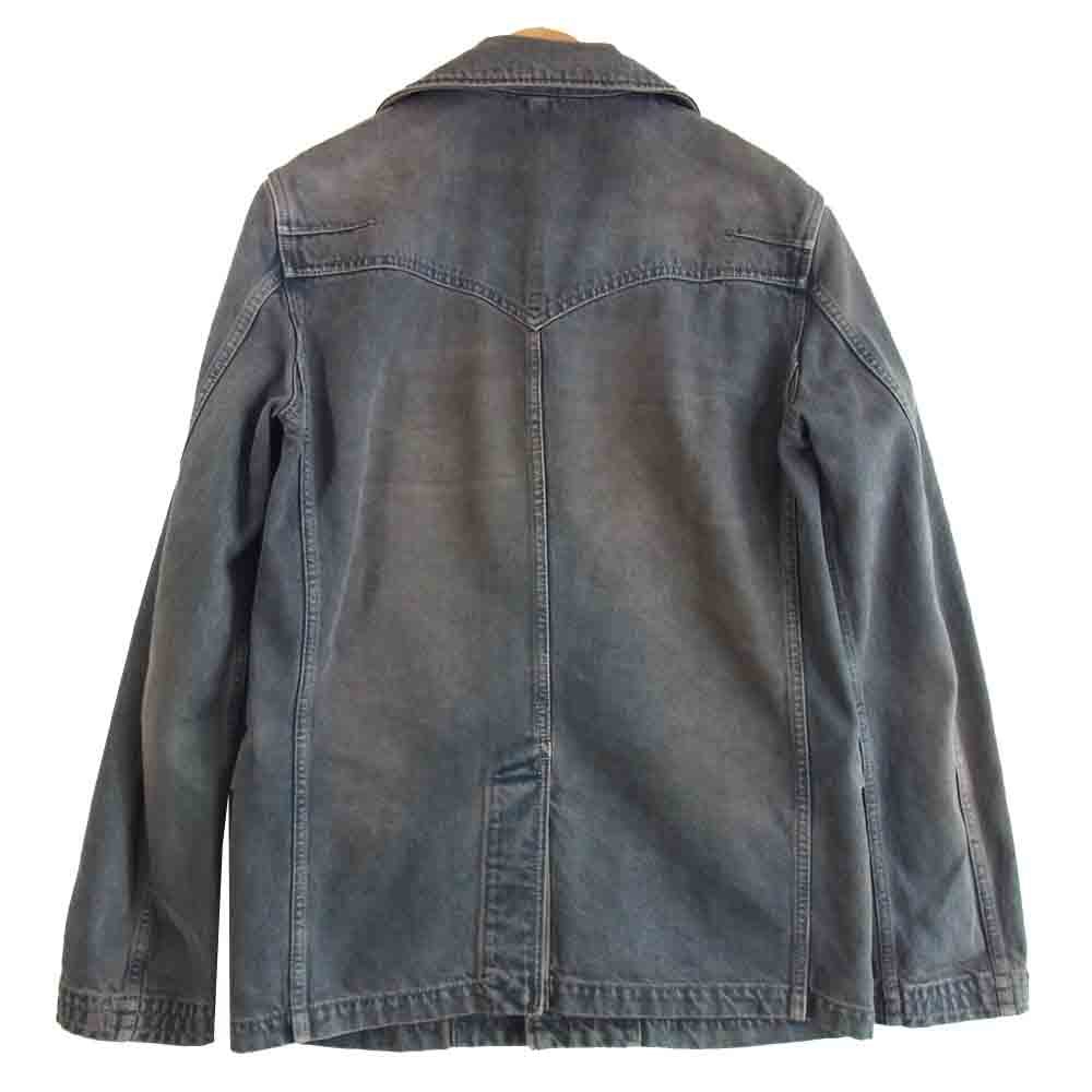 NUMBER(N)INE ナンバーナイン S08-NNJ004B DENIM デニム ウエスタン ヨーク ブラック系 3【中古】