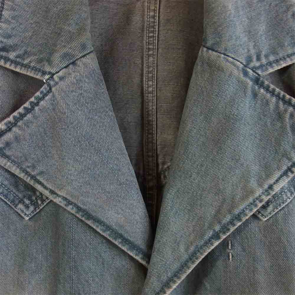 NUMBER(N)INE ナンバーナイン S08-NNJ004B DENIM デニム ウエスタン ヨーク ブラック系 3【中古】