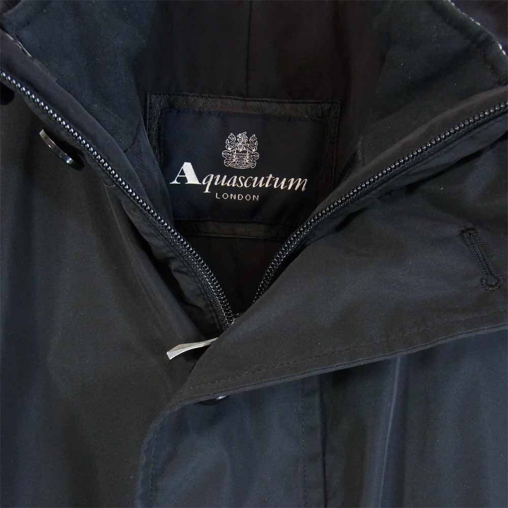 Aquascutum アクアスキュータム 2207451015-99 国内正規品 ナイロン ブラック系【中古】
