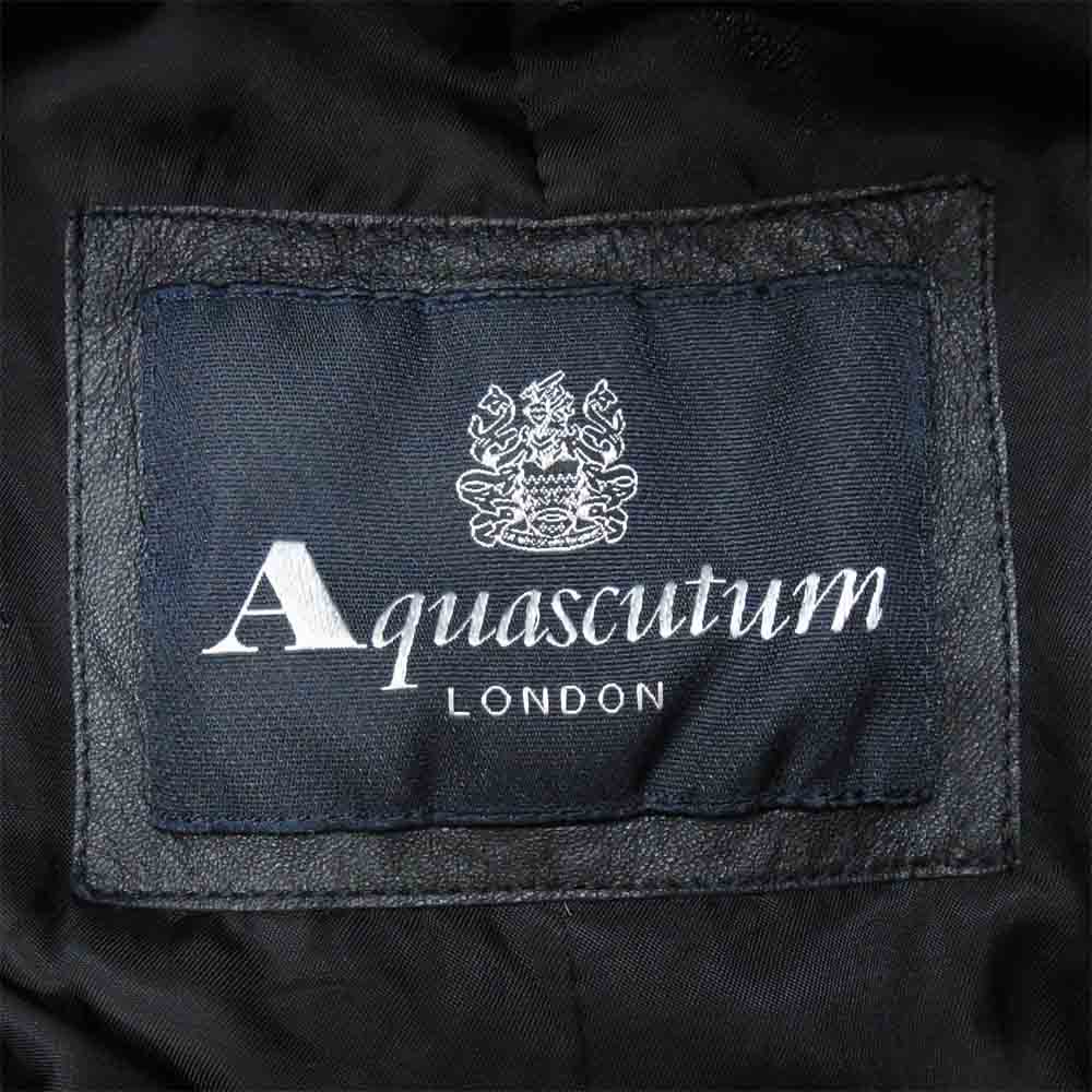 Aquascutum アクアスキュータム 2207451015-99 国内正規品 ナイロン ブラック系【中古】