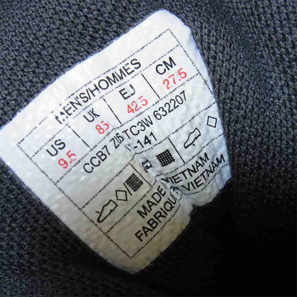 THE NORTH FACE ノースフェイス 632207 HEAT SEEKER トレッキングシューズ チャコール系 US9.5【中古】