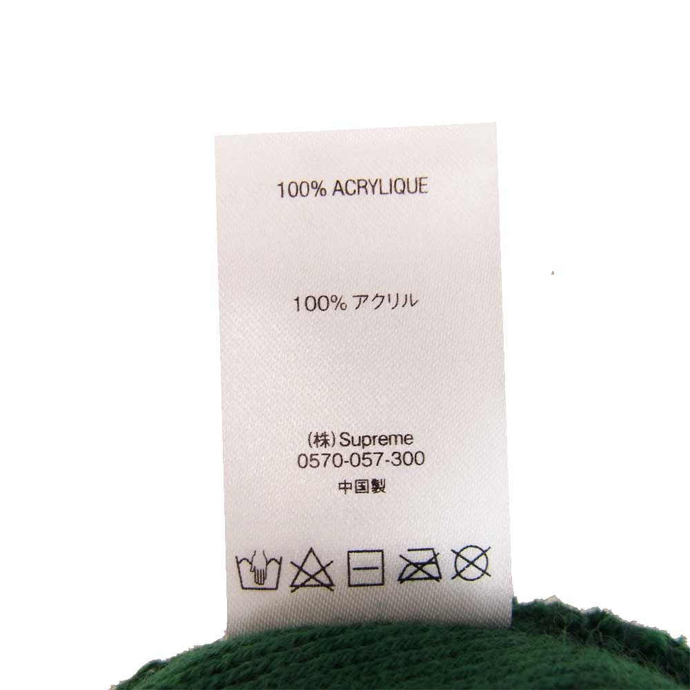 Supreme シュプリーム 20AW Antihero Beanie アンタイ ヒーロー グリーン系【中古】