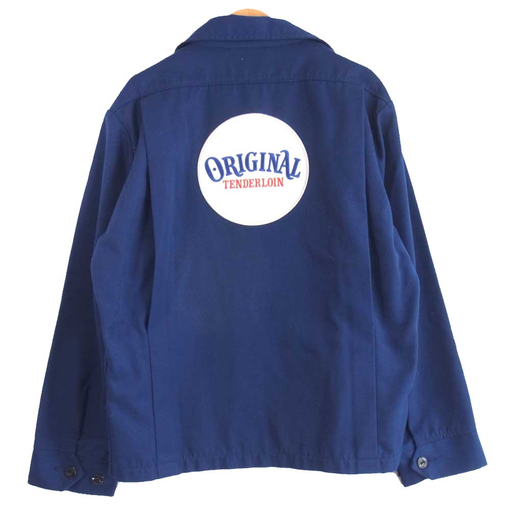 TENDERLOIN テンダーロイン T-WORK SHT JKT U ワーク シャツ ネイビー系 XS【中古】